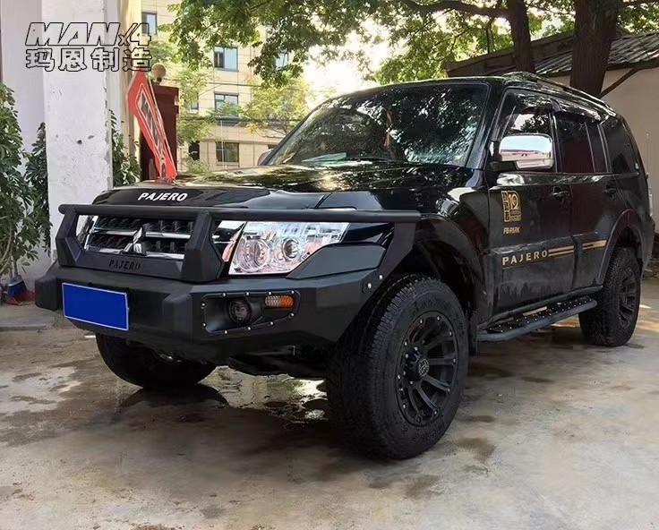 OEM 4x4 MITSUBISHI Steel Bull Bar Front Bumper Nudge For Pajero V93