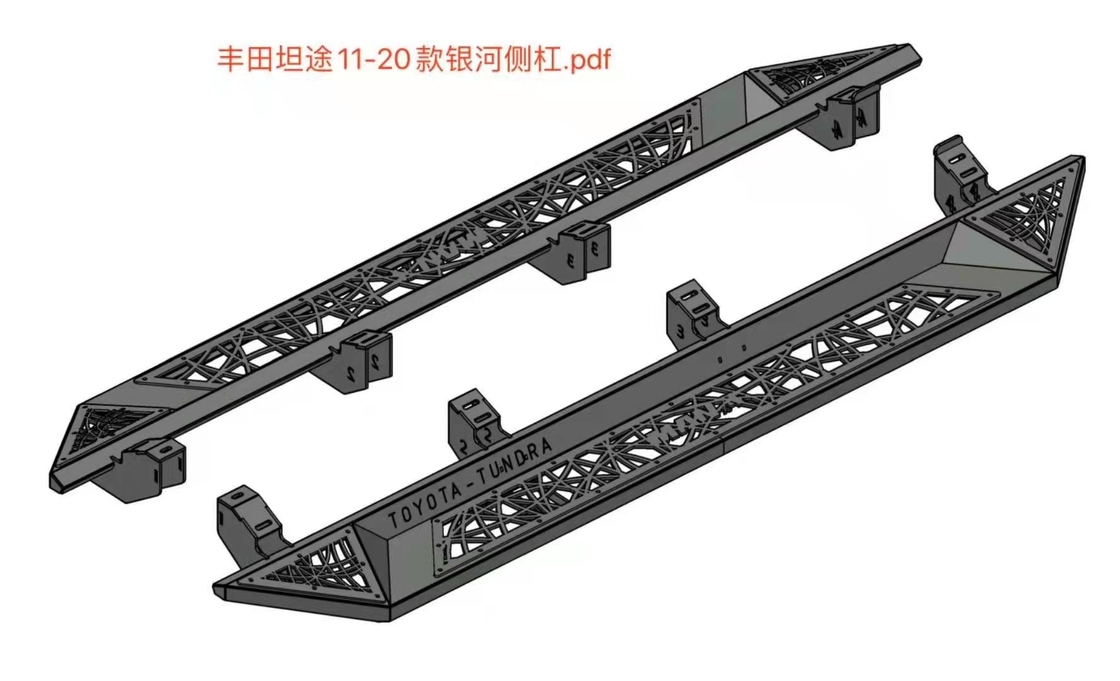 Heavy Duty Black TOYOTA Side Steps 2013 Tundra Running Boards OEM