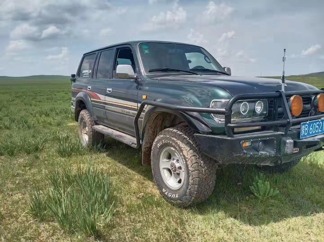 Steel LC80 TOYOTA Side Steps 80 Series Landcruiser Side Steps